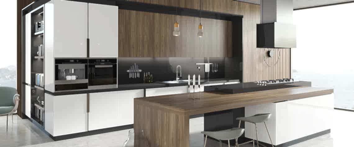 Asel AGT Panel 601 HG Beyaz&737 ST Siena Ahşap