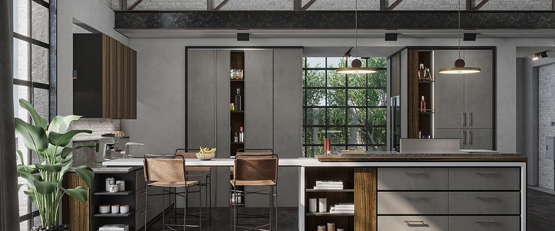 Asel AGT Panel 3032 Mat Stone Loft